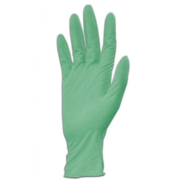 Safeclean GoGreen Biodegradable Examination Grade Nitrile Gloves Extra Small Box of 100