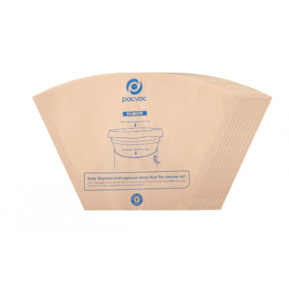 Paper Bag For Pacvac Superpro Packet of 10