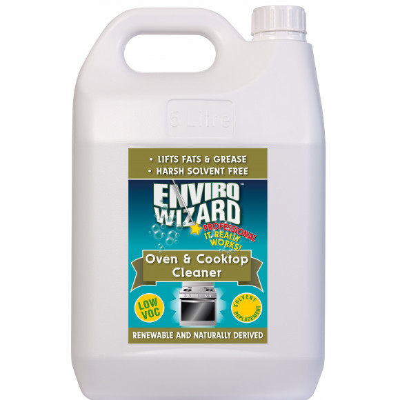 Enzyme Wizard Oven & Cooktop Cleaner 5L Carton of 3