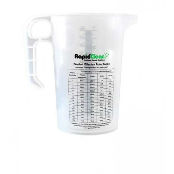 Rapid Clean Measuring Jug with Dilution Rate 1L