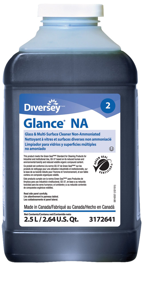 Diversey J Fill Glance Non Amoniated Glass Cleaner 2.5L Concentrate