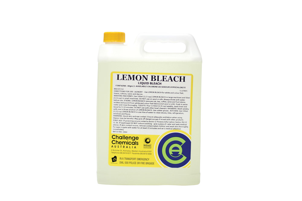 Lemon Bleach 4 5L Your Reliable Supply Company