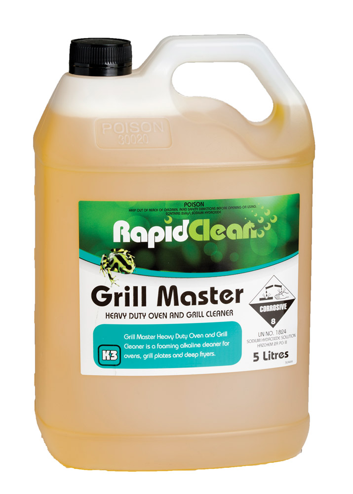 Rapid Grill Master Oven and Grill Cleaner 5L Your Reliable Supply Company